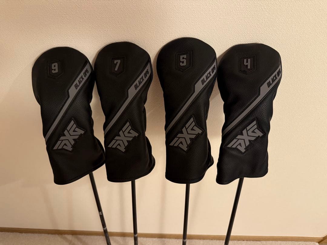PXG ブラック クラブセット 4本セット