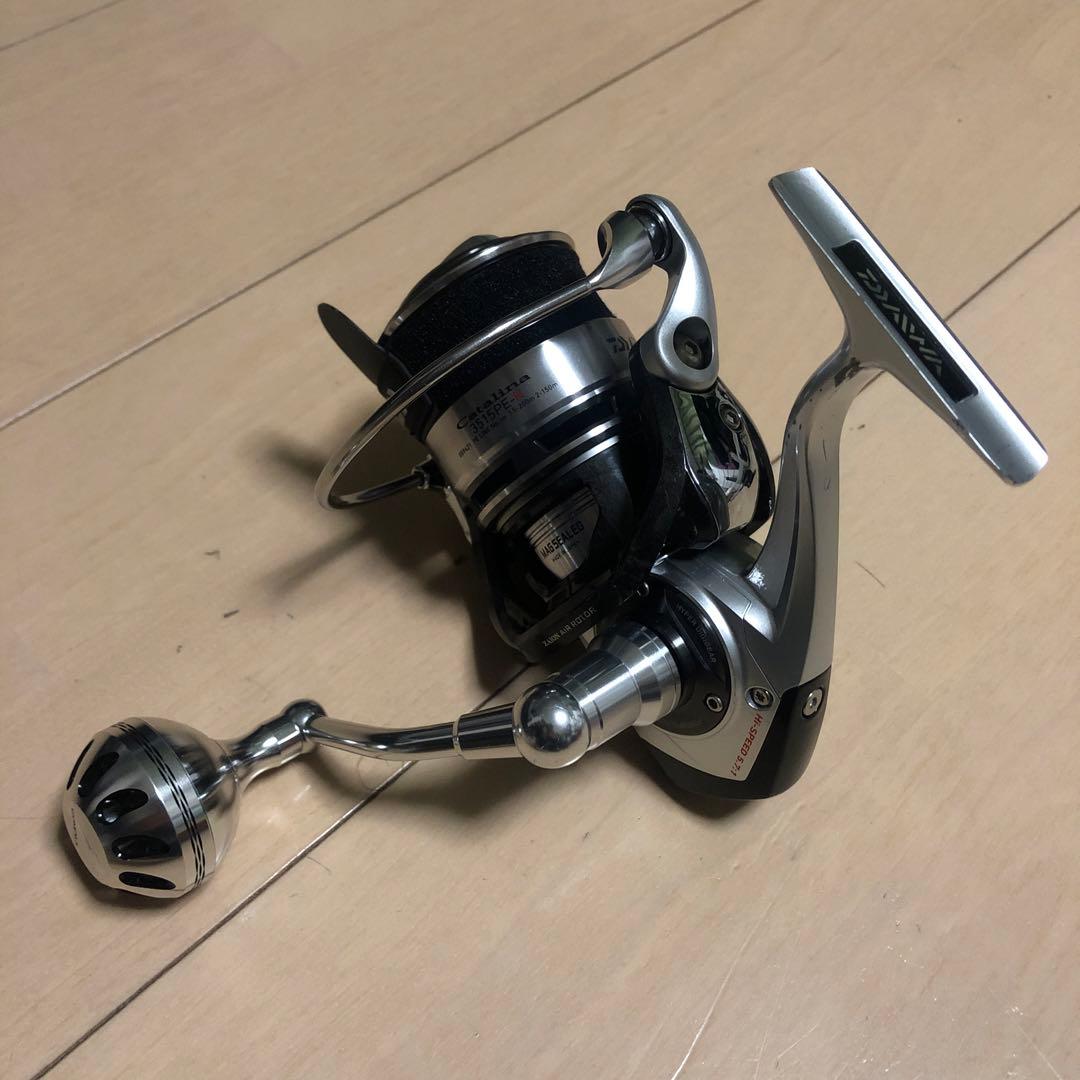 ダイワ　12キャタリナ3515PE-H ハンドルゴメクサスカスタム