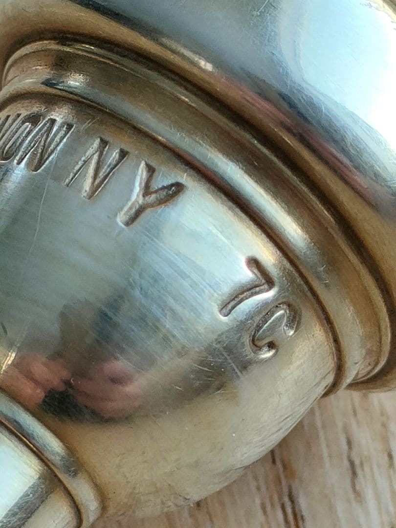 バック マウントバーノン 7C トランペット マウスピース