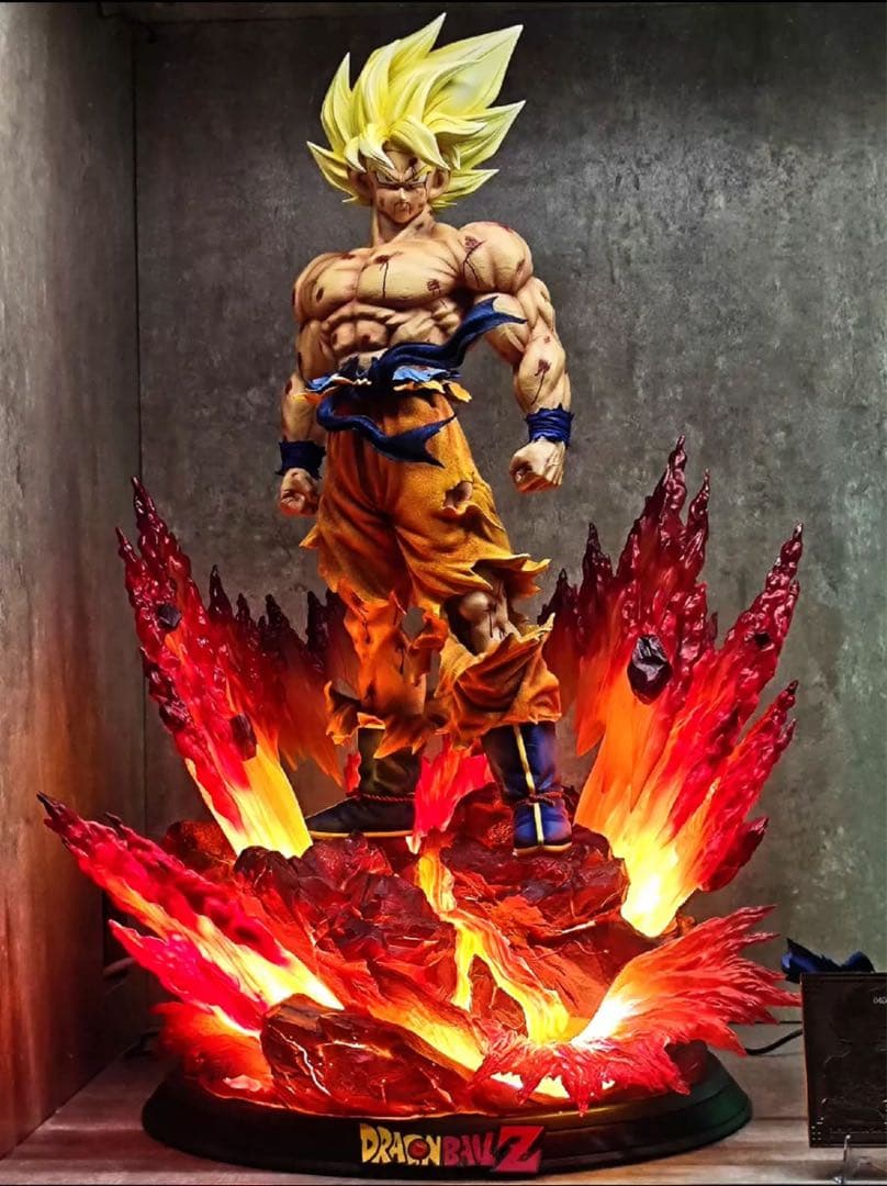 ドラゴンボール 孫悟空 ガレキ ガレージキット スタチューX①⑤②