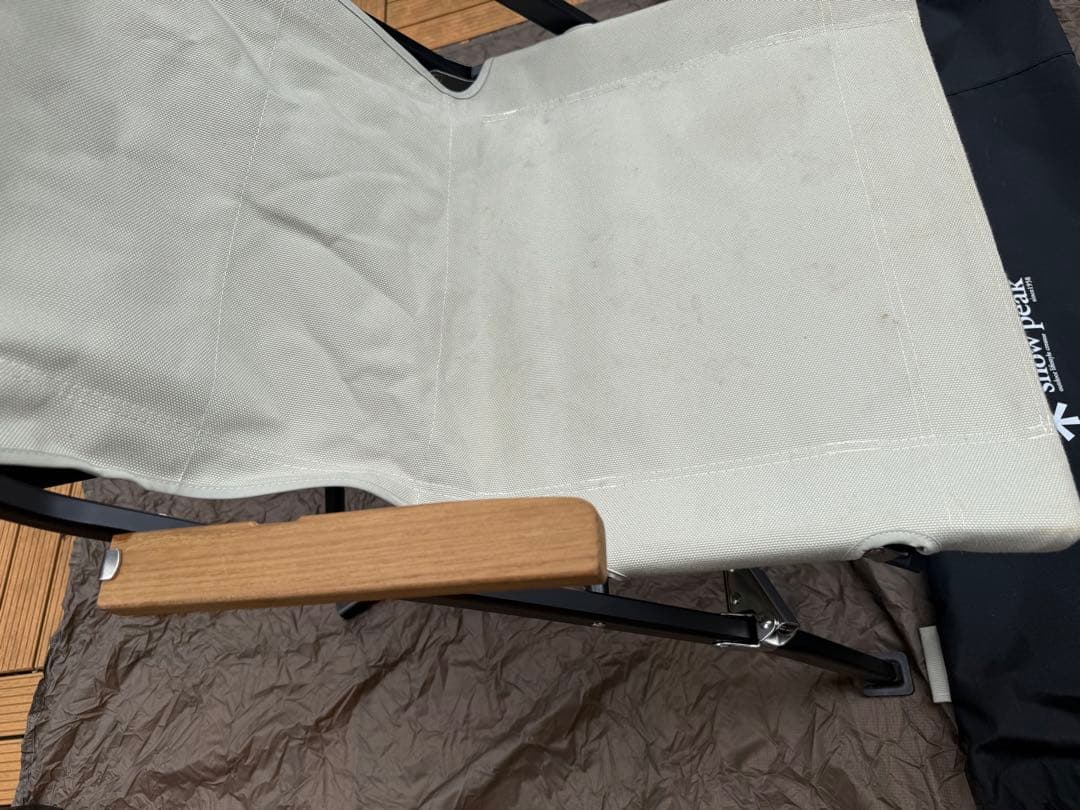 スノーピーク アウトドアチェア グレー