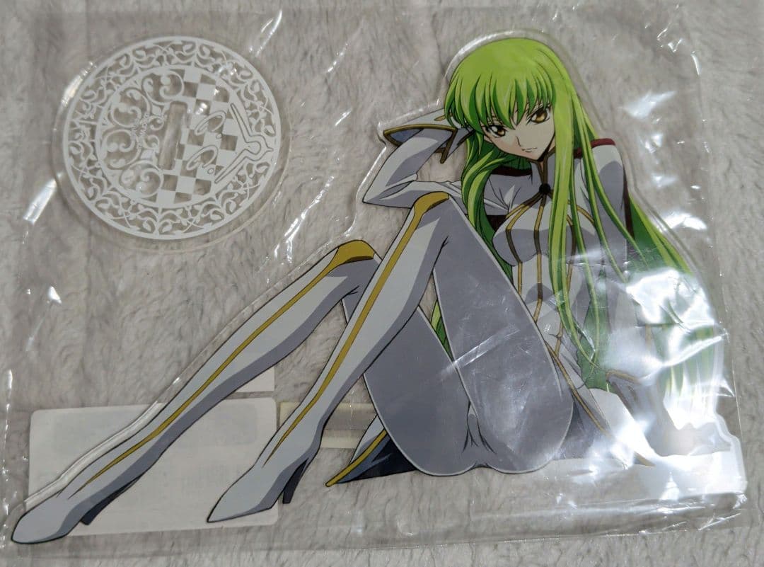 コードギアス アクリルフィギュアL C.C. パイロットスーツVer