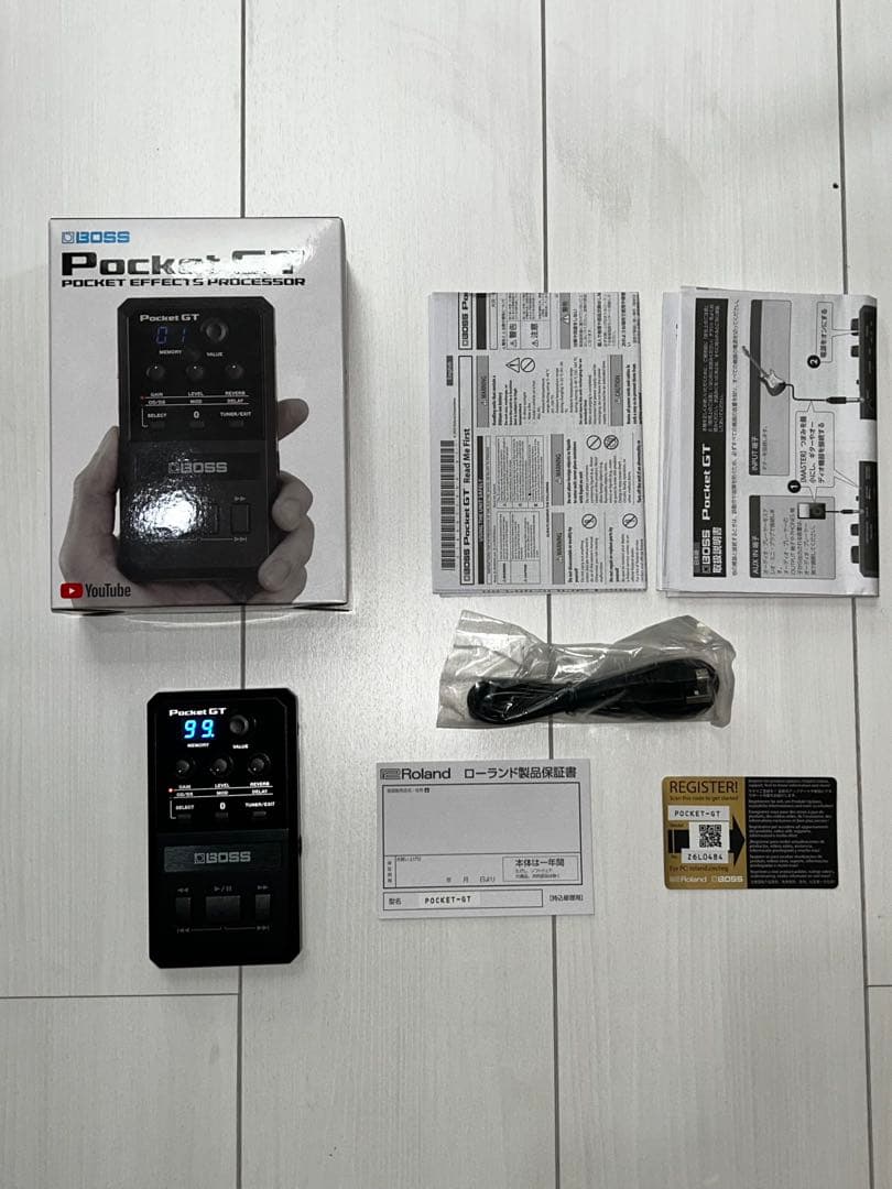 BOSS Pocket GT ポケットエフェクトプロセッサー　元箱等全て有り