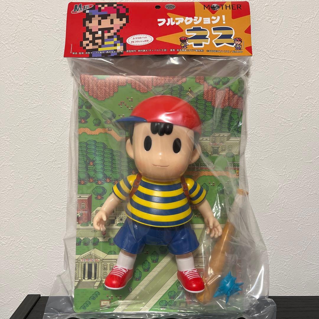 MOTHER2 ソフビ　(フルアクション)　ネス　M1号　ほぼ日ストア