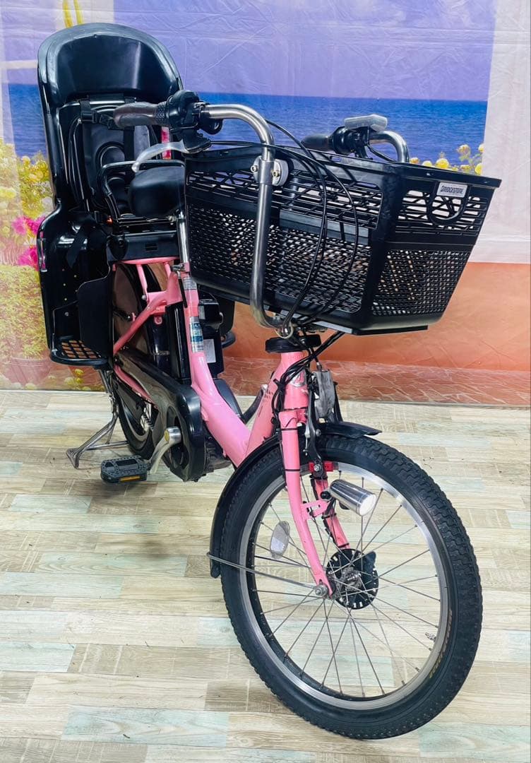 超特価！アンジェリーノ⭐️ブリヂストン子供乗せ電動アシスト自転車Y3441