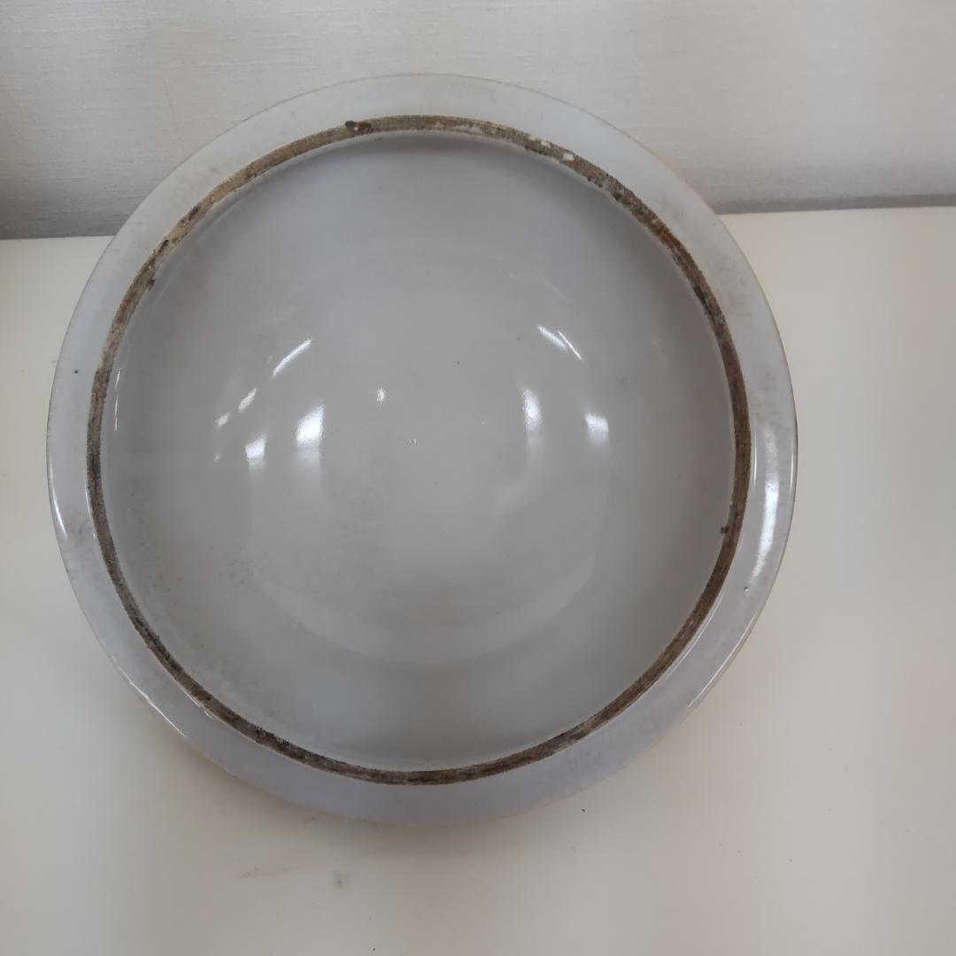 飾り壷　中国古玩　釉裏紅　インテリア　骨董風