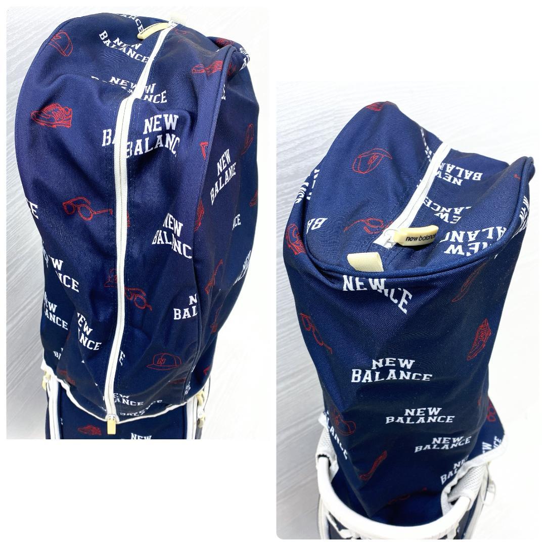 NEW BALANCE キャディバッグ ゴルフバッグ 9型 カート式