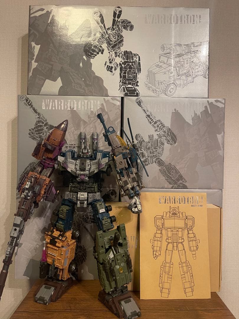 ブルーティカス　WARBOTRON トランスフォーマーサードパーティ