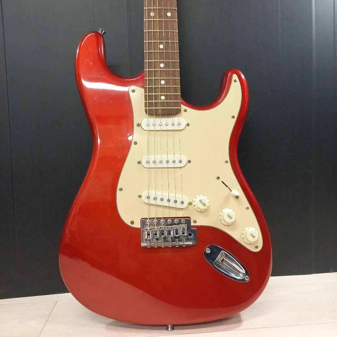 美品◎SELDER ストラトキャスター キャンディアップルレッド セット1