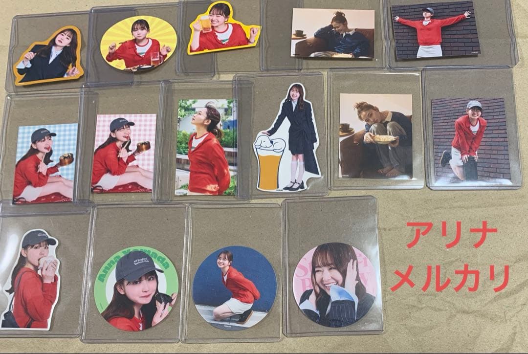 ニ*ス様 山田杏奈　ステッカー　アクスタ　まとめ売り