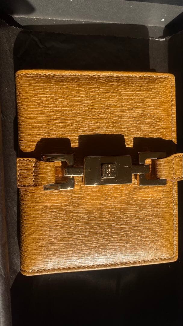 GUCCI メモホルダー／本革カバー [カラー】BLAKE（ブラウン系）