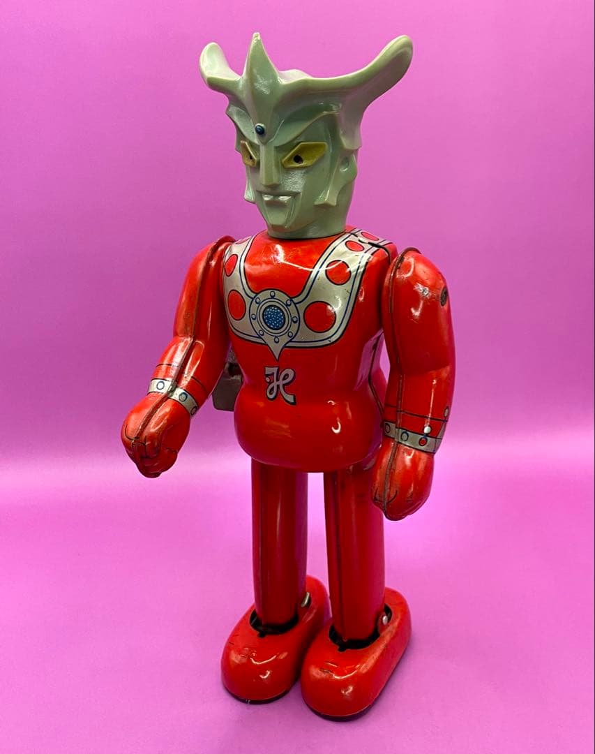 ブルマァク ウルトラマンレオ ブリキ ゼンマイ歩行 美品 当時物保証 昭和レトロ