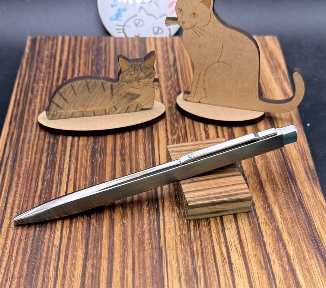 MONTBLANC ボールペン レオナルド No20220 スタニウム仕上