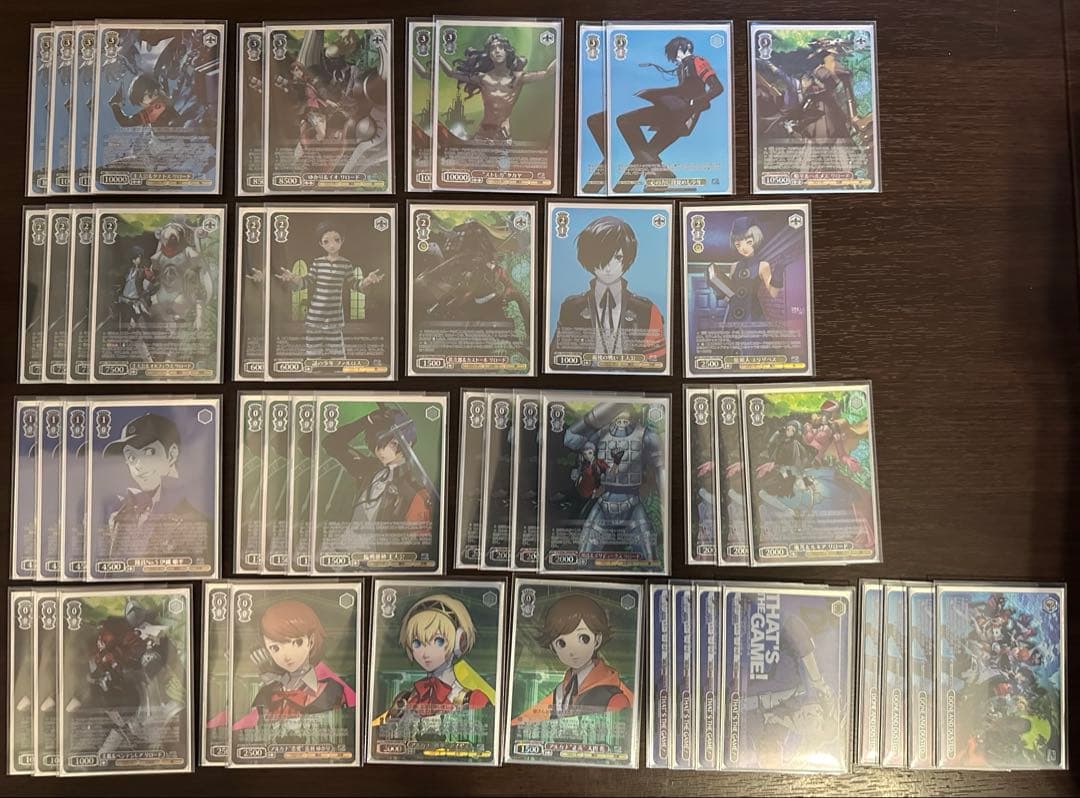 【フルホイル】ヴァイス ペルソナ3 リロード 扉枝デッキ 調整パーツつき