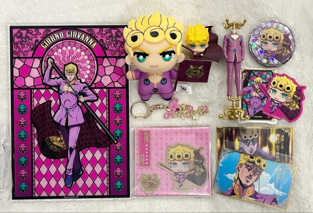 ジョジョの奇妙な冒険 ジョジョワールドQ ちみっともぬい ジョルノ・ジョバァーナ