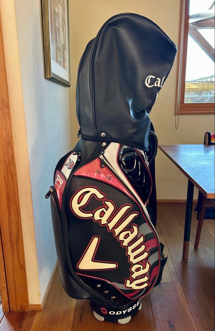 Callaway キャディバッグ 黒系/カバー付