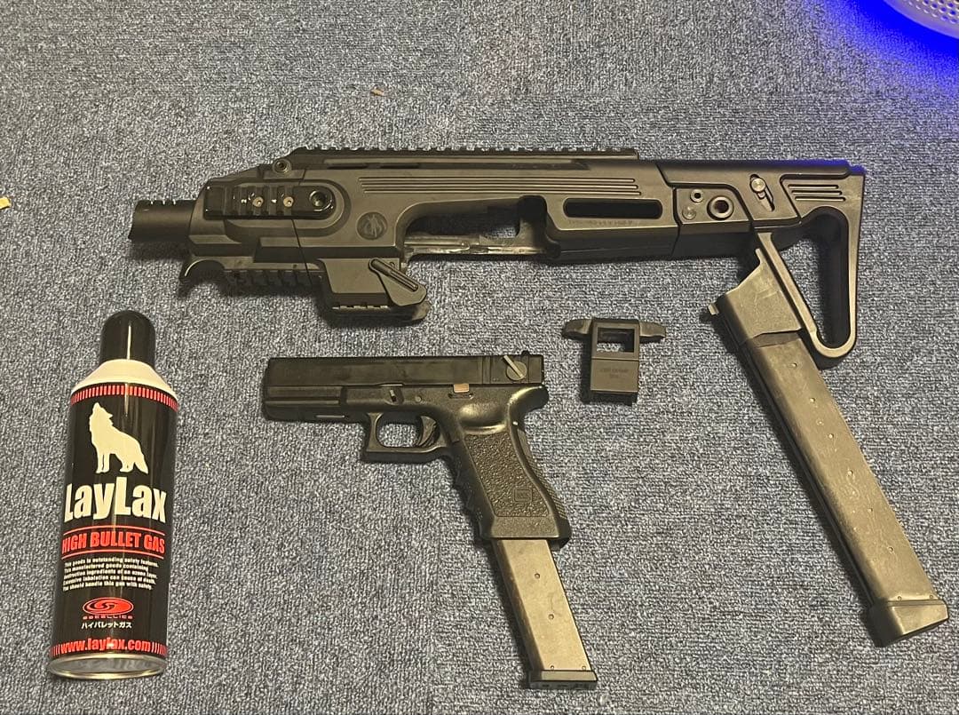 東京マルイ グロック18C CAA RONI カービンコンバージョンキットセット