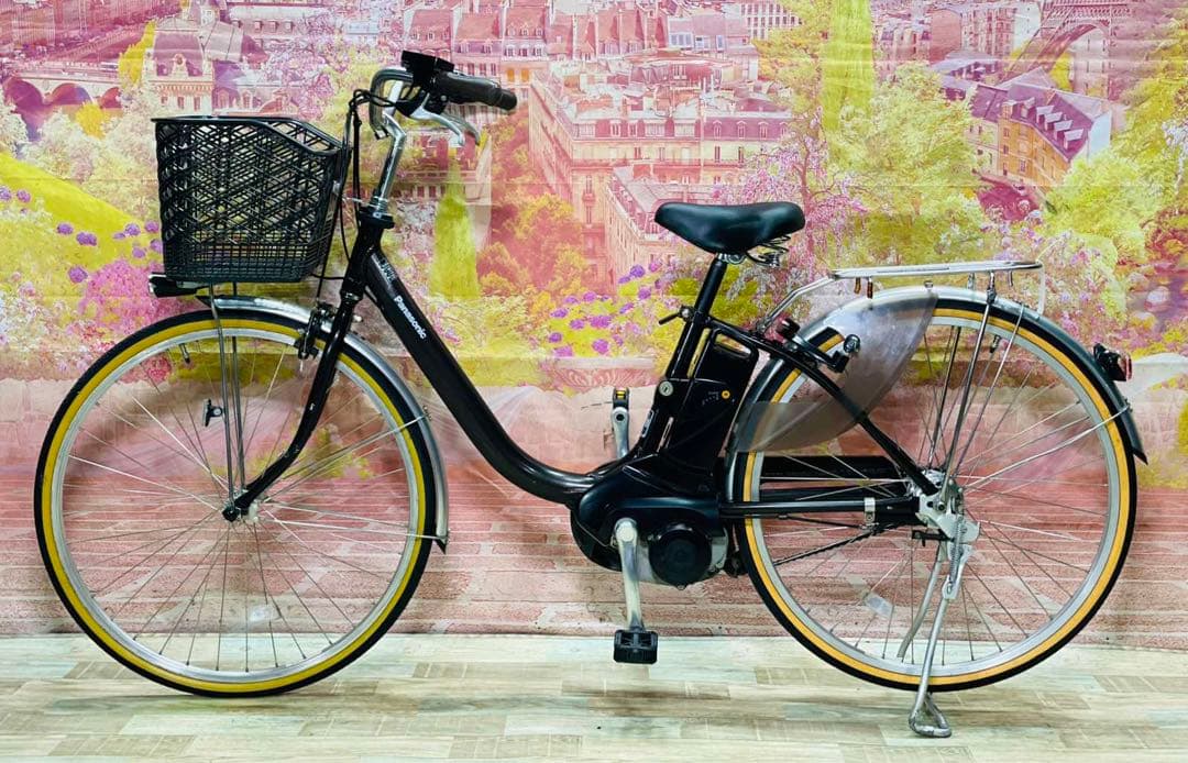 K2917 電動自転車パナソニック ママチャリ 26インチ 8.9Ah 送料無料