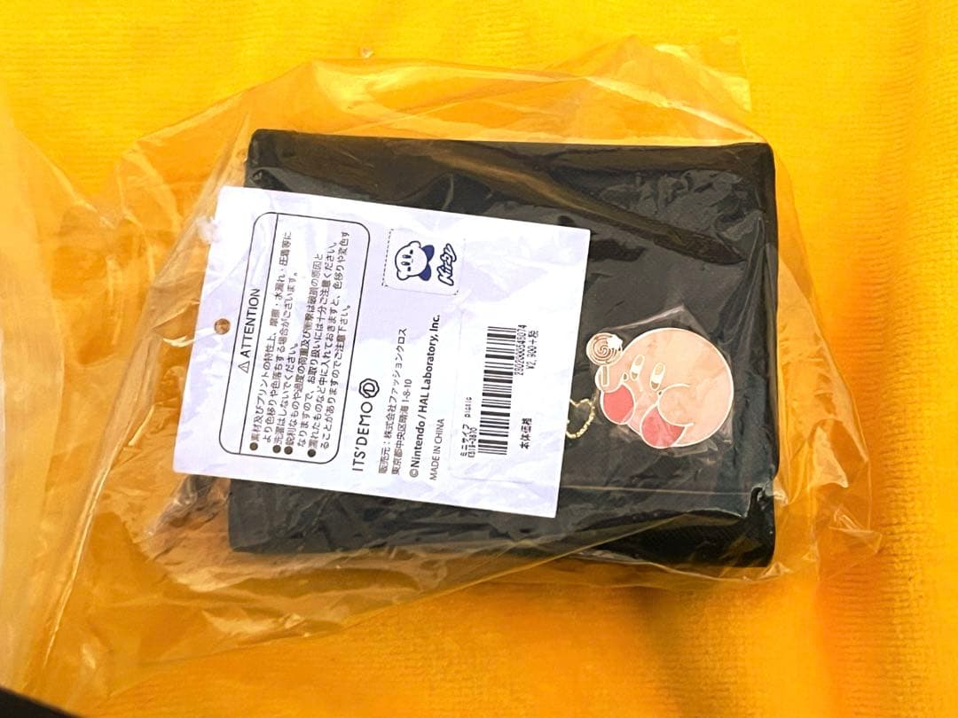 カービィ イッツデモ　財布　ウォレット　黒