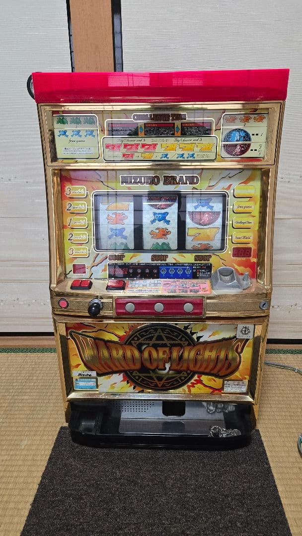 MIZUHO パチスロ実機 ward of lights ワードオブライツ