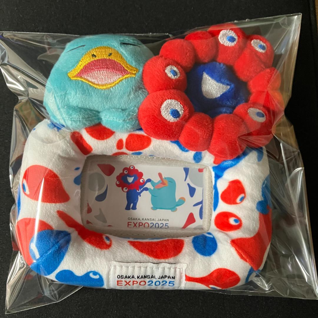 万博記念 イコちゃん ミャクミャクマスコット ICOCA カードスタンド