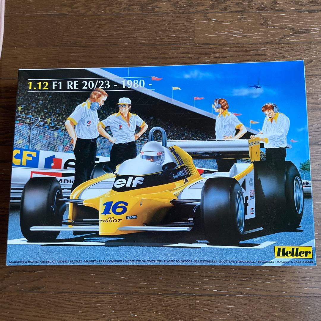 Heller 1/12 RENAULT ルノー F1 RE20/23 1980