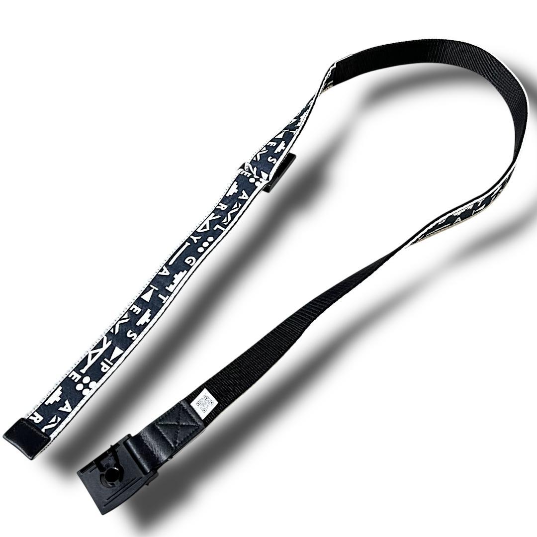 121 パーリーゲイツ 日本製 ナバホ柄 ワンタッチバックル テープベルト