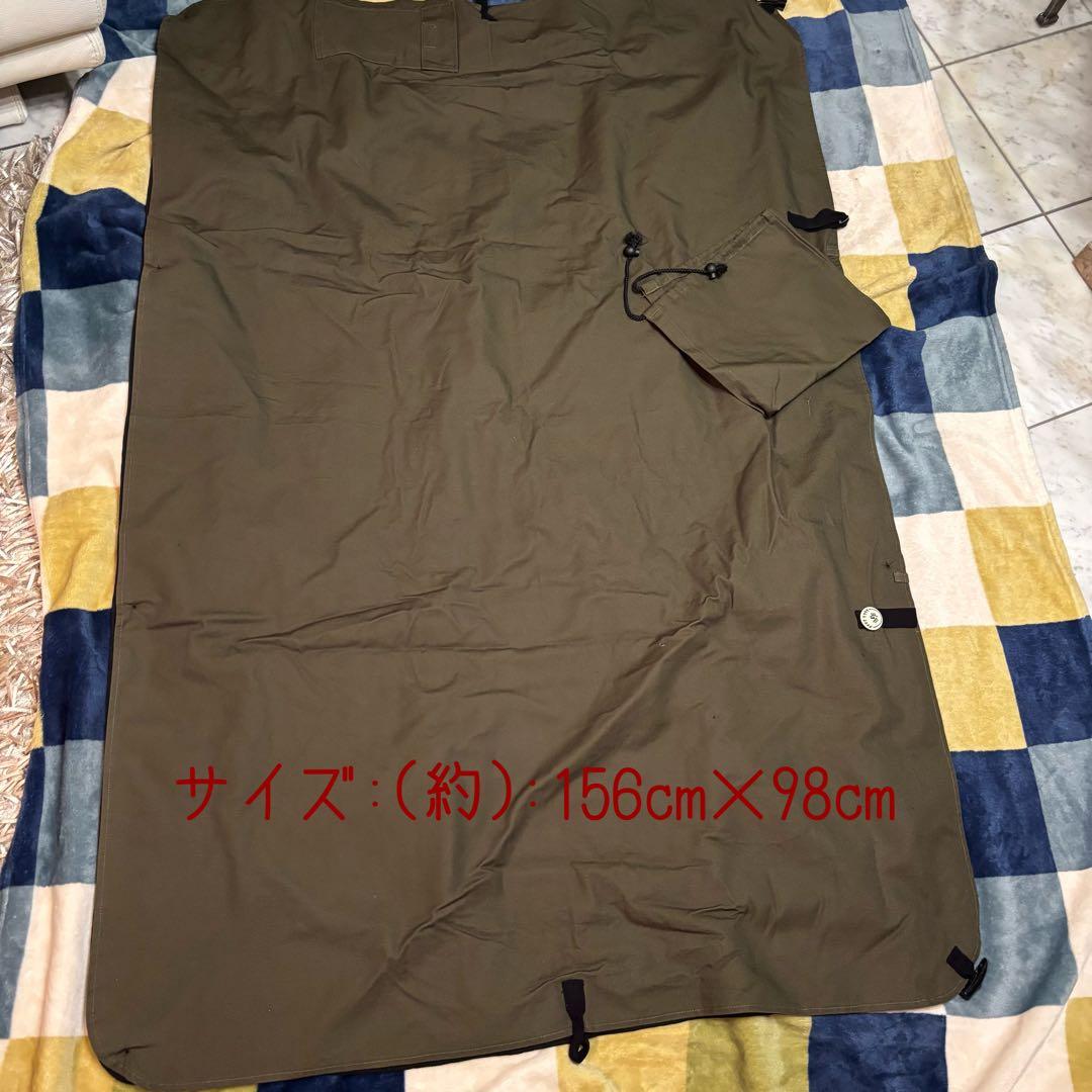 新品　テンマクデザイン 焚火 ブランケット ”スーパーマント　カーキ
