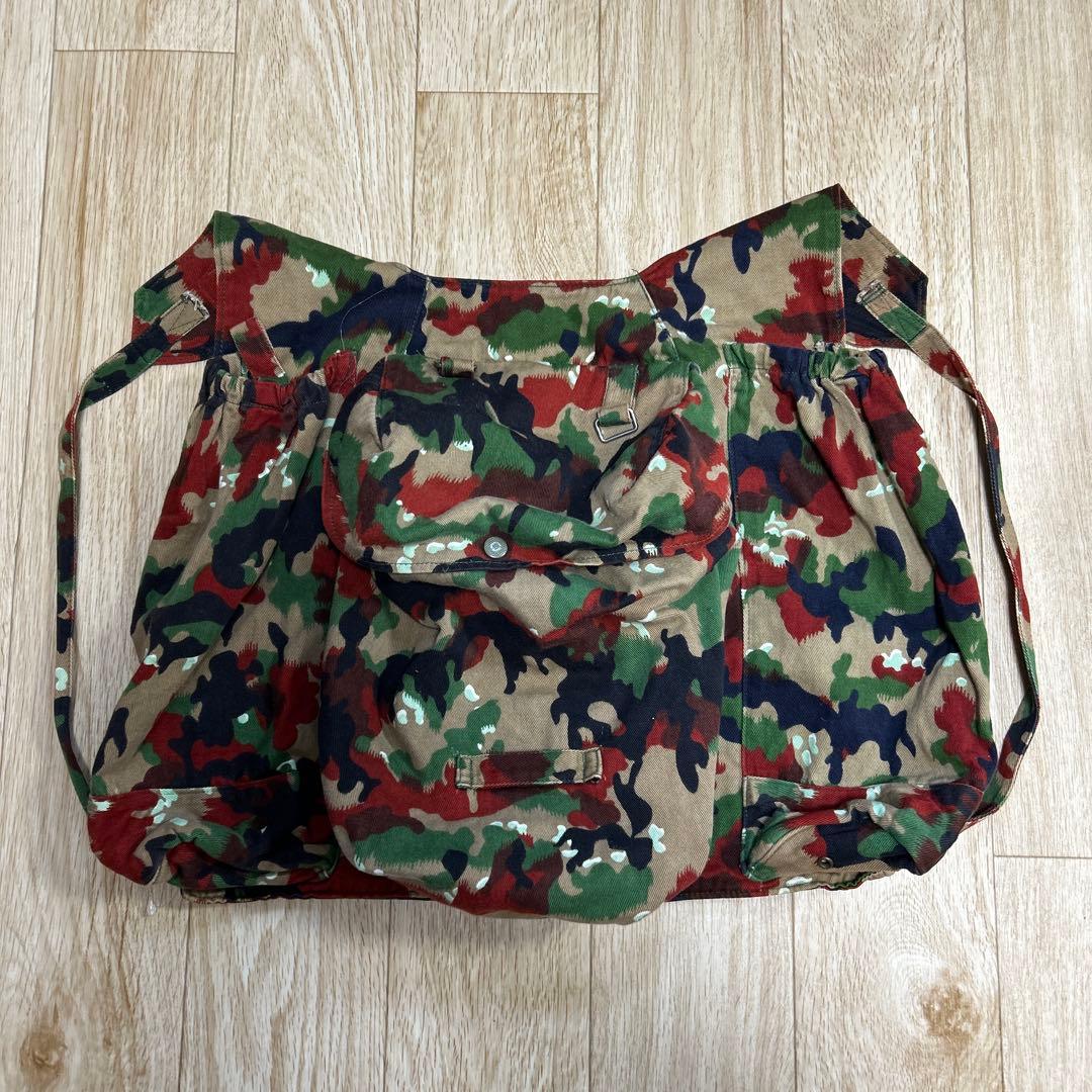 迷彩 多ポケットバッグ フリーサイズ