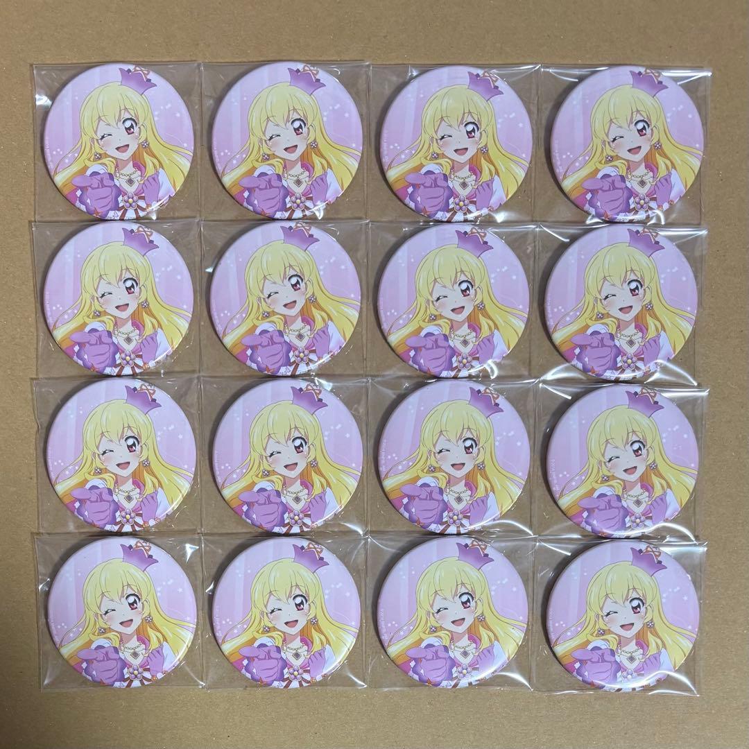 アイカツ　星宮いちご　缶バッジ　メモリアルアンコール　劇場版　16個