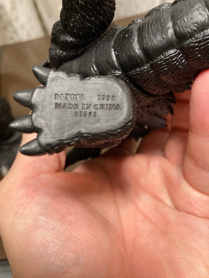 ゴジラフィギュア 2体1991年製 日本製BANDAI 約37cm オマケ付き