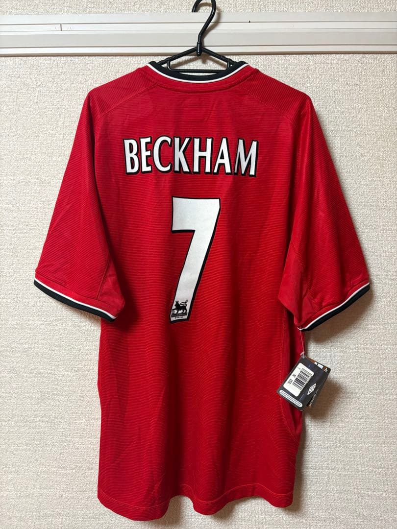 【正規品・タグ付き】 ベッカム マンチェスターユナイテッド 00/02