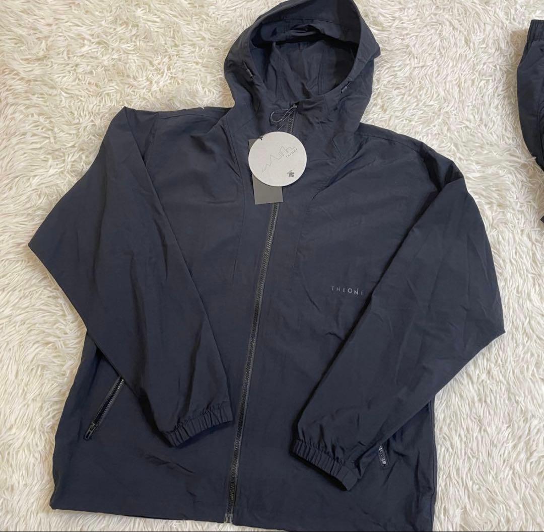 デサント　ジャージ　上下セット　セットアップ　エアーサモーション　ブラック　XL