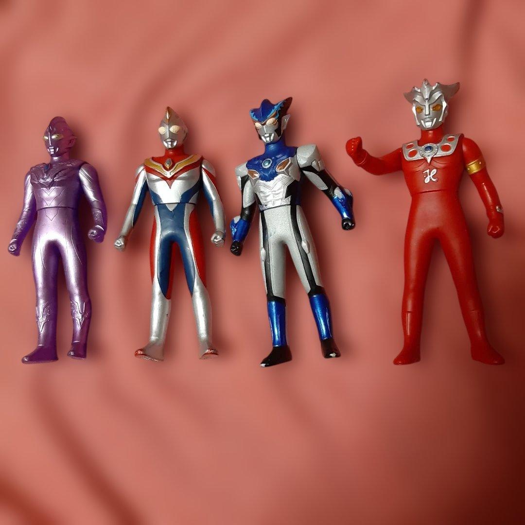 まとめ売り◆レトロ◆大人気ウルトラマンソフビ◆ウルトラマンギンガ怪獣シリーズ