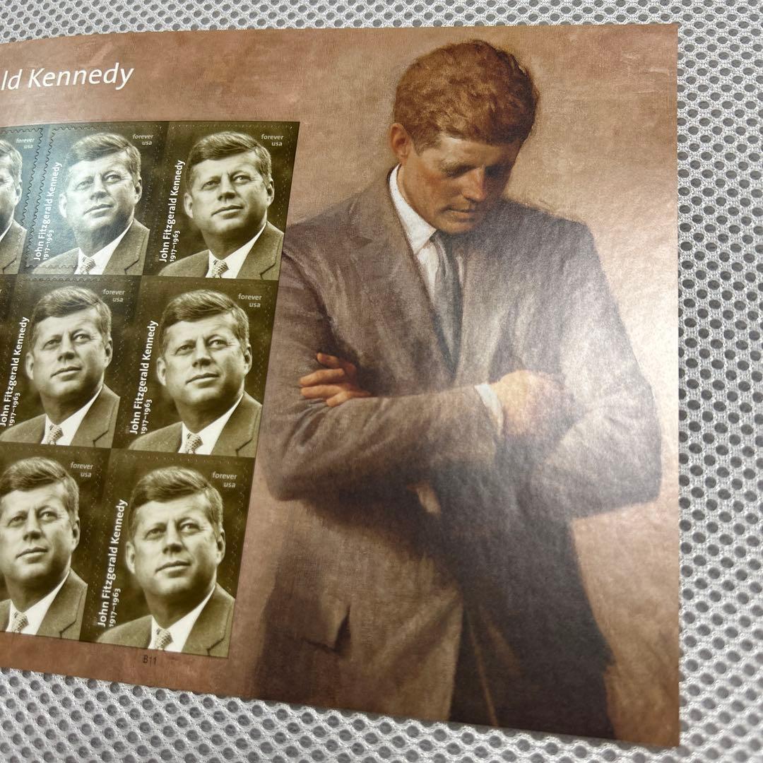 外国切手　アメリカ大統領　ジョンＦケネディ　2016年発行　価格未定