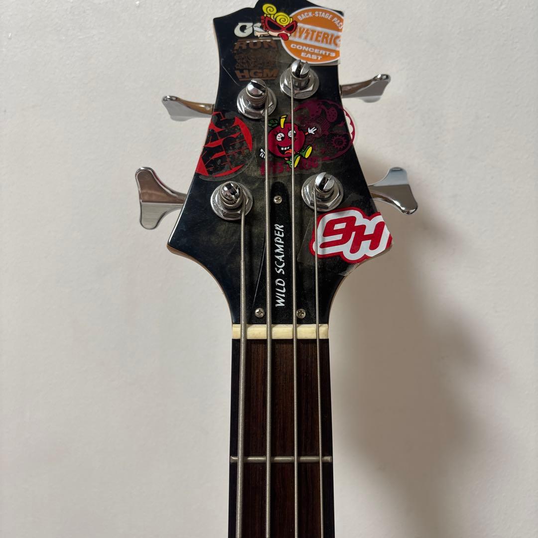 Greco wild SCAMPER エレキベース ステッカー付