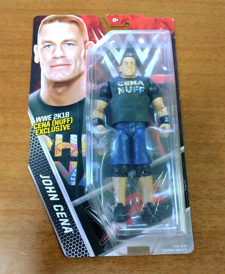 WWE ジョンシナ　John Cena 限定フィギュア　直筆サインプレート