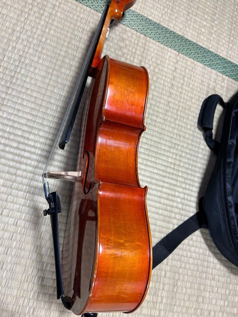 スズキ チェロ 1/8 調整済／専門店メンテ5万円／ケース付