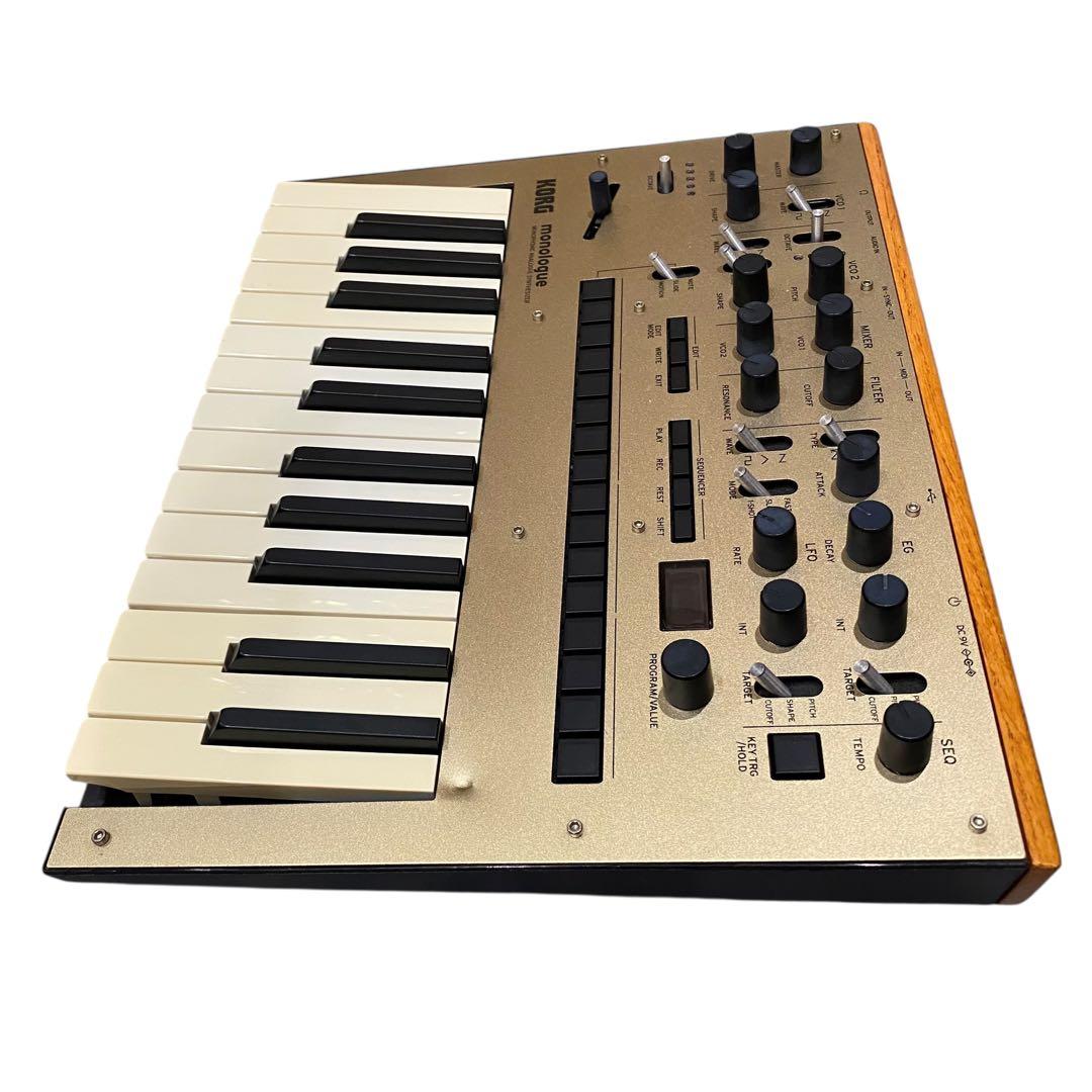 【希少色】KORG MONOLOGUE シンセサイザー