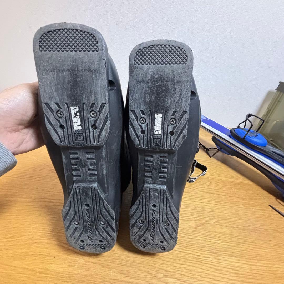 メンズ　ショートスキー　ファンスキーセット　elan 25/25.5cm