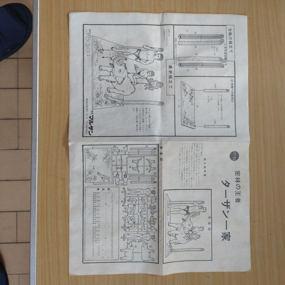 年始セール。マルサン　ターザン一家　プラモデル