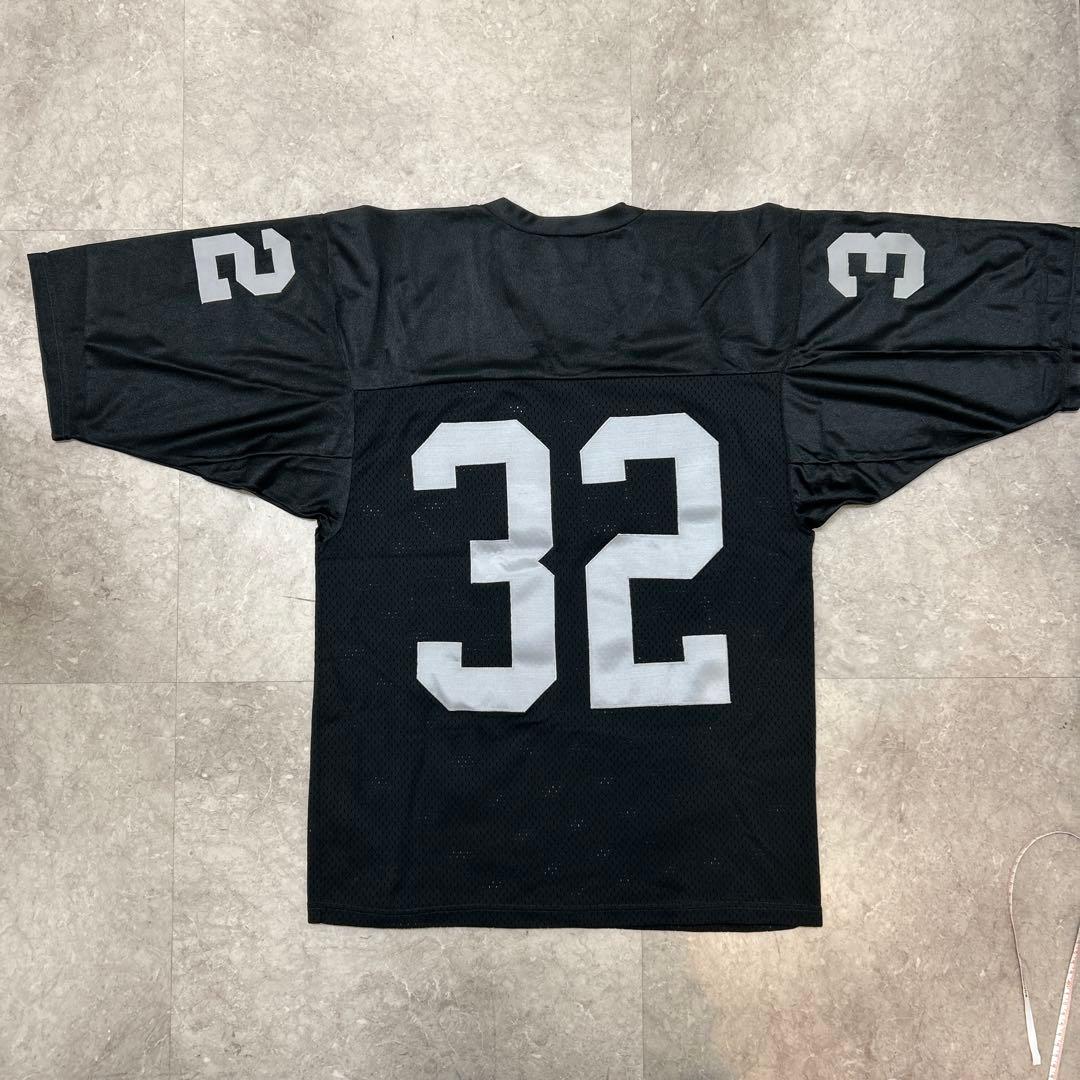 80年代 USA製 ロサンゼルスレイダース ヴィンテージ ユニホームTシャツ M