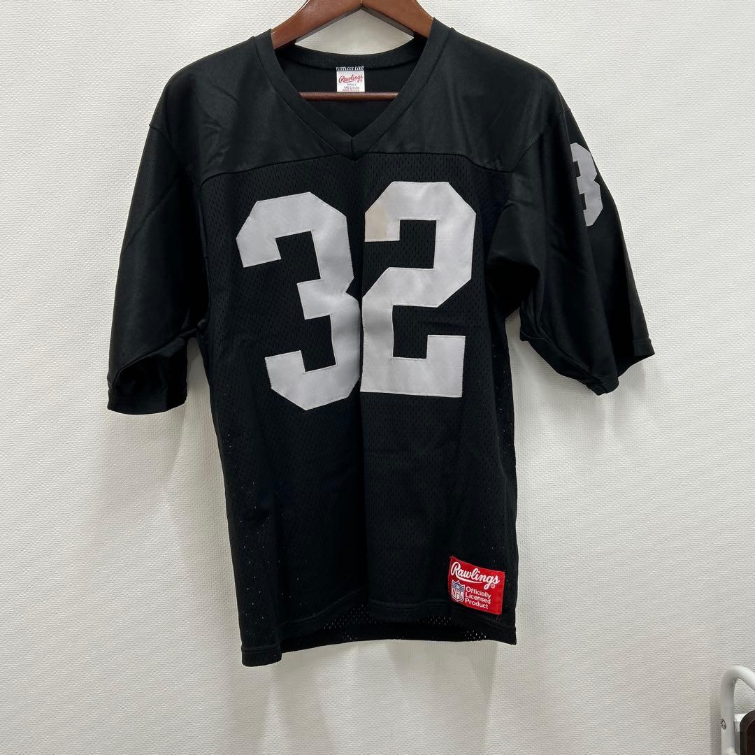 80年代 USA製 ロサンゼルスレイダース ヴィンテージ ユニホームTシャツ M