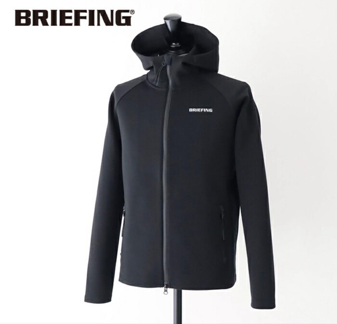 美品 BRIEFING ブリーフィング WARM LOGO LINE PARKA