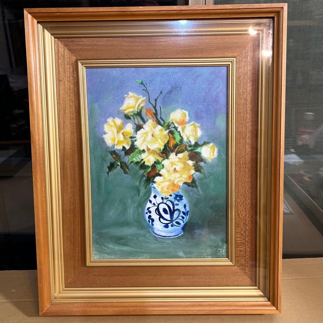 作者不詳　油彩画