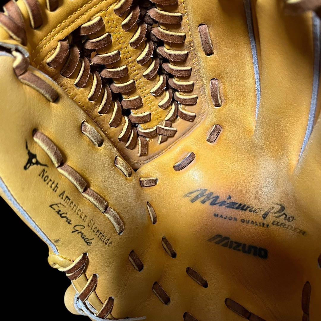 か*迎様 MIZUNO PRO ミズノプロ 内野手 グローブ