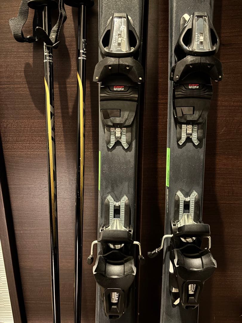 【elan】【EXPLORE 6 】スキー板152cmポール110㎝【送料込み】