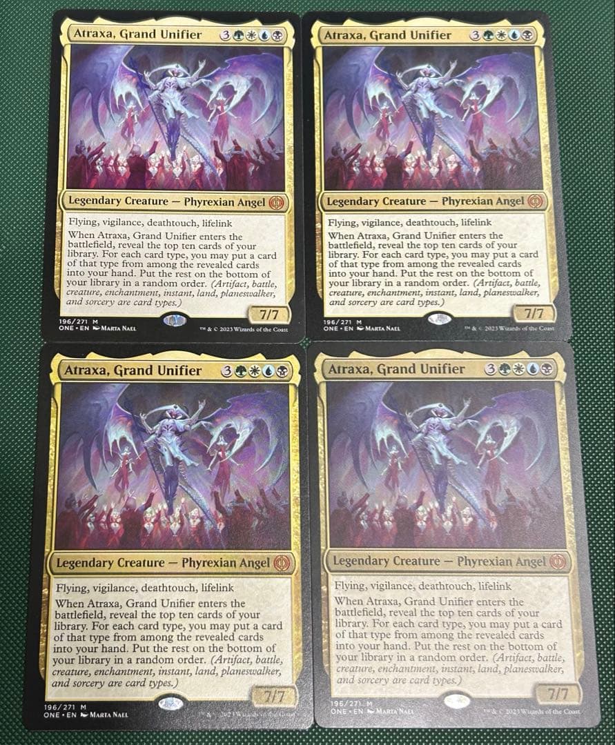 英語《偉大なる統一者、アトラクサ/Atraxa, Grand Unifier》