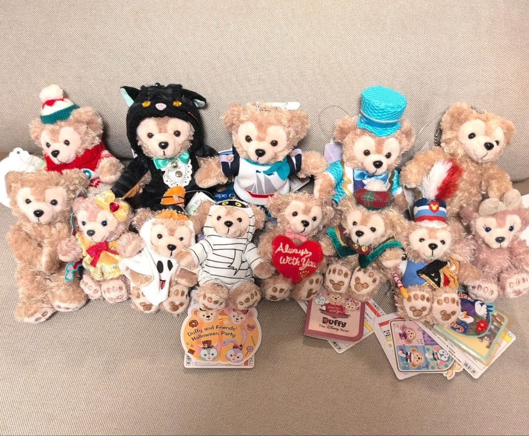 ダッフィー ぬいぐるみ 13体セット