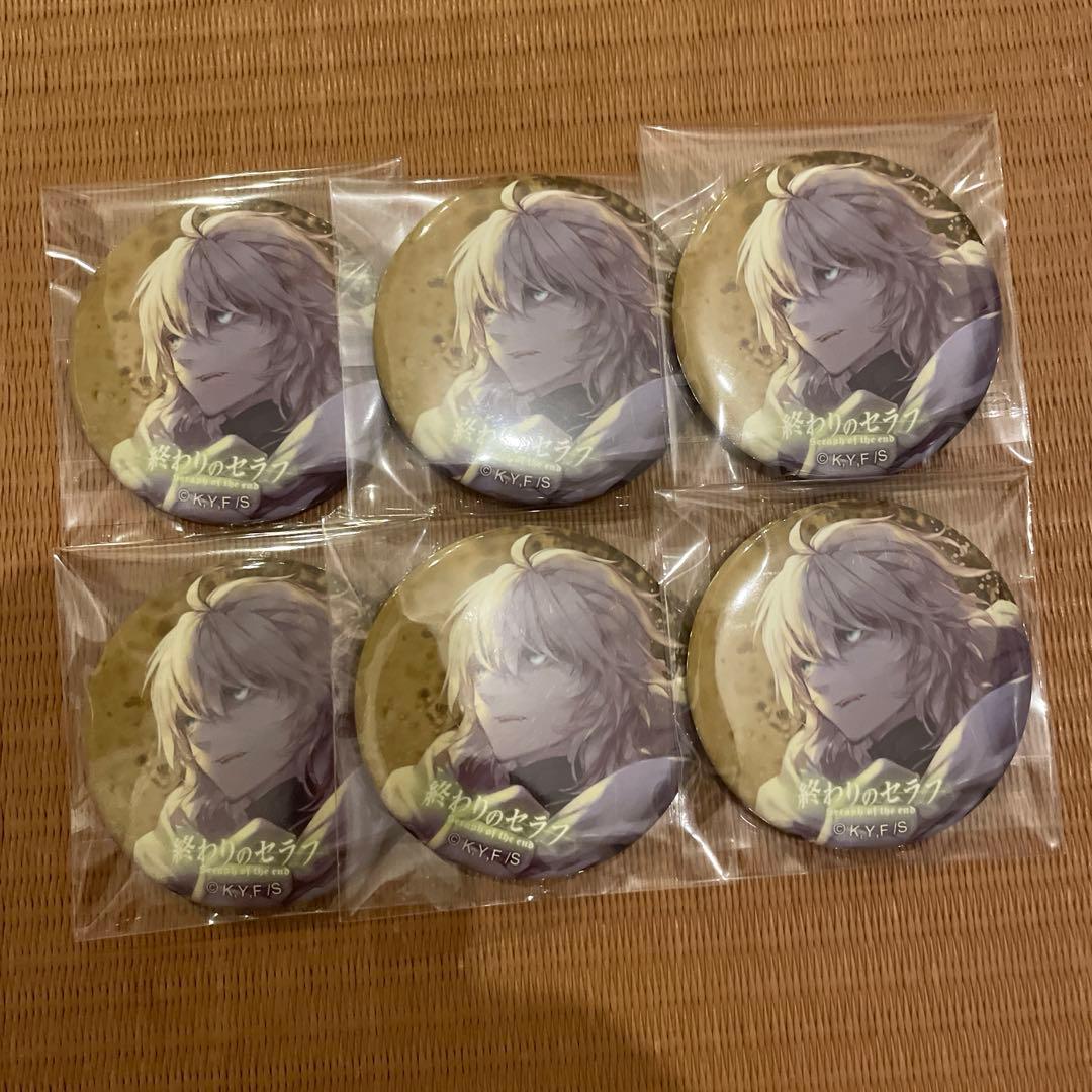 終わりのセラフ ミカエラ 缶バッジ 10周年